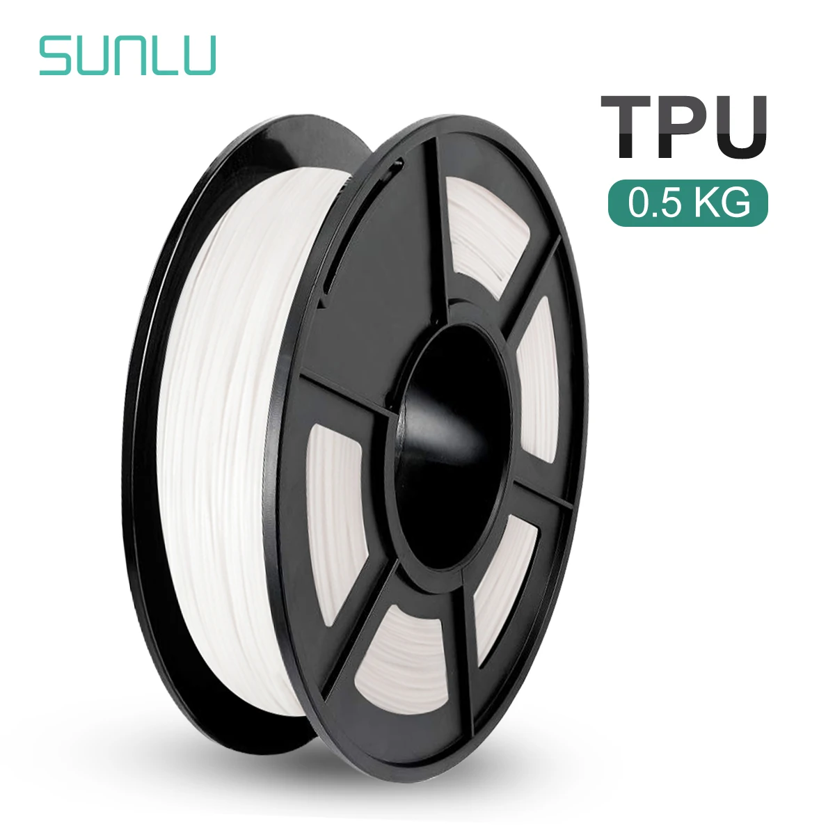SUNLU ТПУ Гибкая нить 1 75 мм высокоэластичная для 3d принтера 0 5 кг Быстрая доставка |