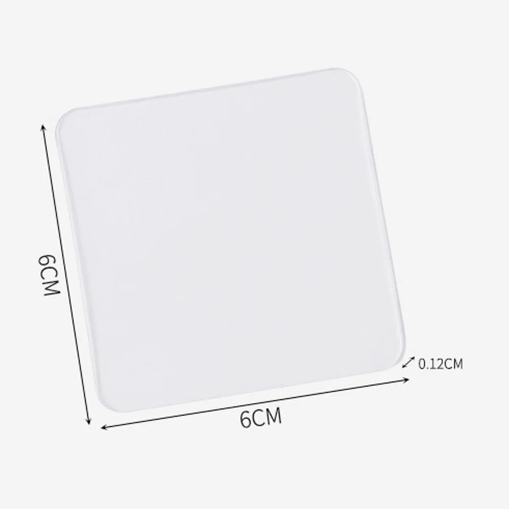 

20pcs Strong and Non-marking Stickers Double-sided Transparent Universal Hook-free Nail-free Patch Film Seamless Tile Waterproof