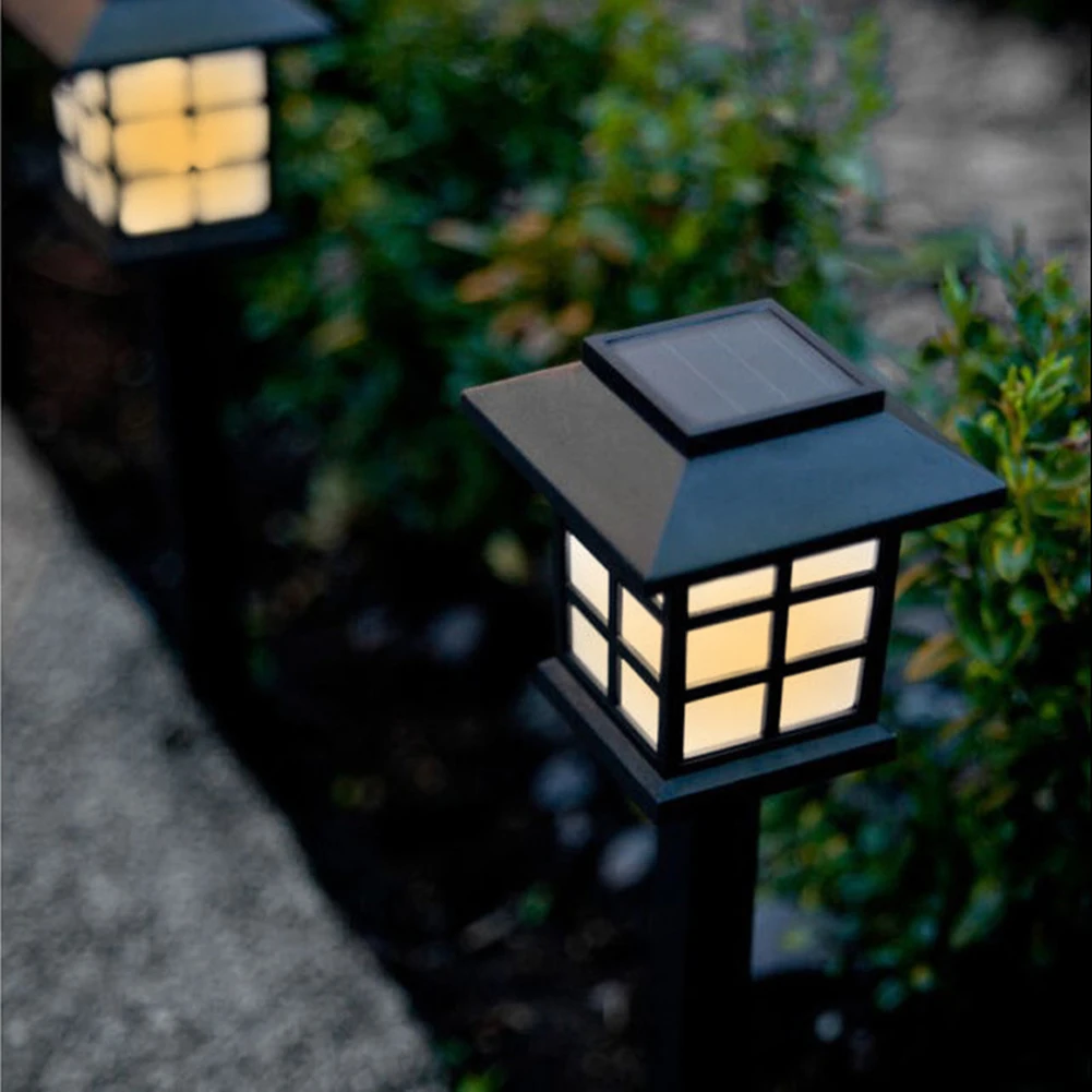 

2pcs Led Solar Pathway Lights Waterproof Outdoor Solar Lawn Lights For Garden/Landscape/Path/Yard/Patio/Driveway/Walkway