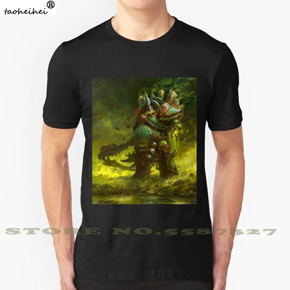 Модная Винтажная футболка с надписью Death Guard Typhus|Мужские футболки| |