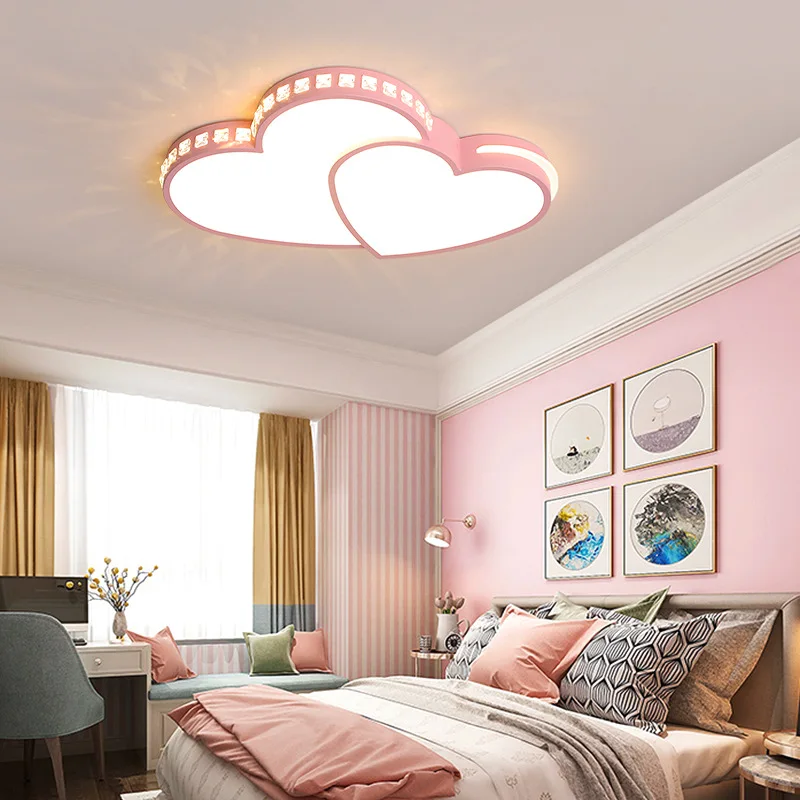 

nordic crystal chandeliers ceiling ceiling mounted luminaire Living Room E27 led ceiling lamps Ceiling Ligting luminaria
