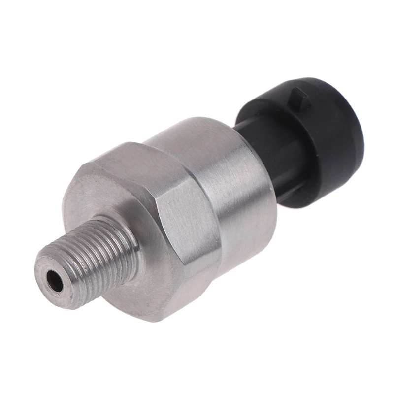 

DC5V 1/8NPT Pressure Transducer Transmitter Sensor Stainless Steel Oil Air Water D0AC