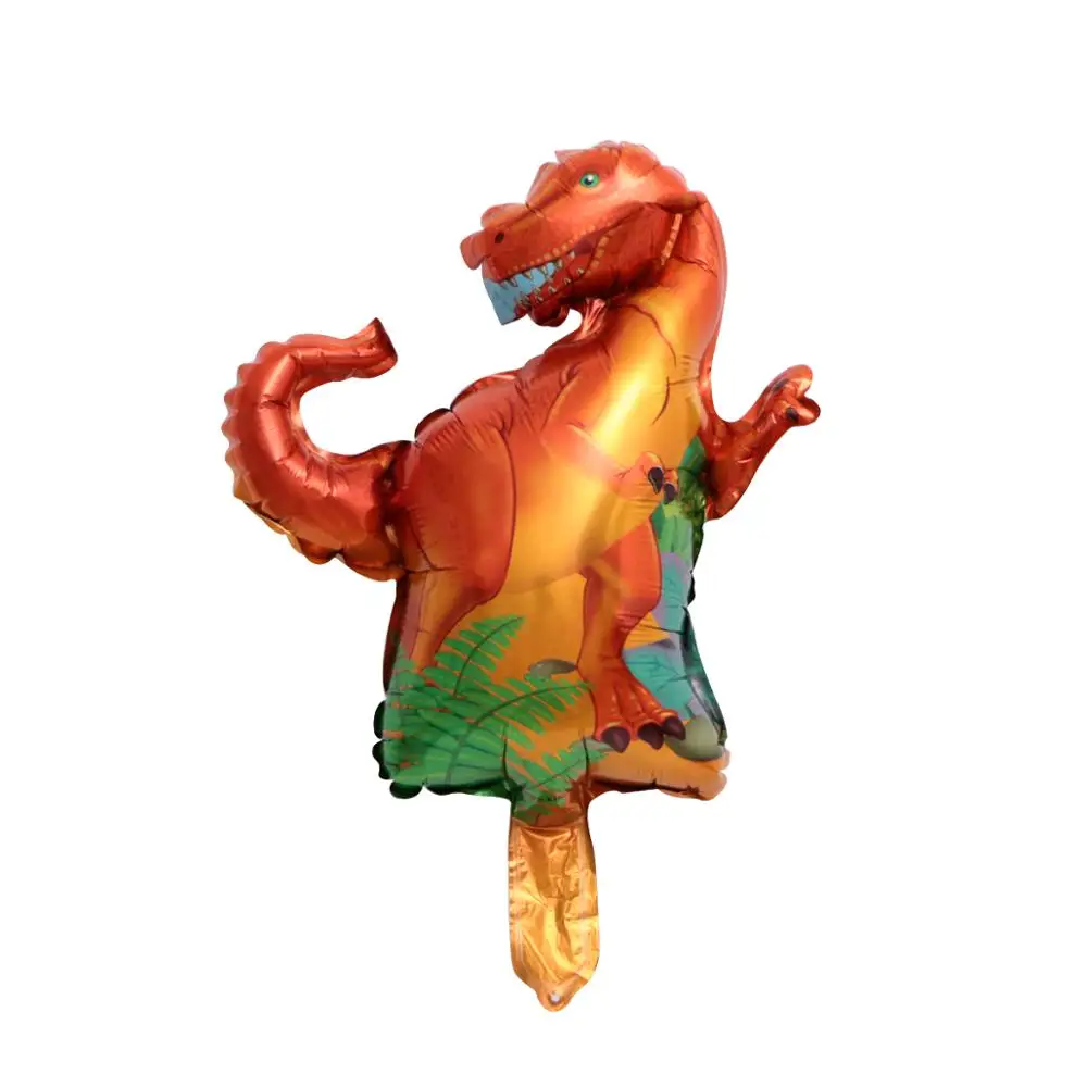Фольгированный мини-шар в виде динозавра шарик для мальчиков и воздушные шарики