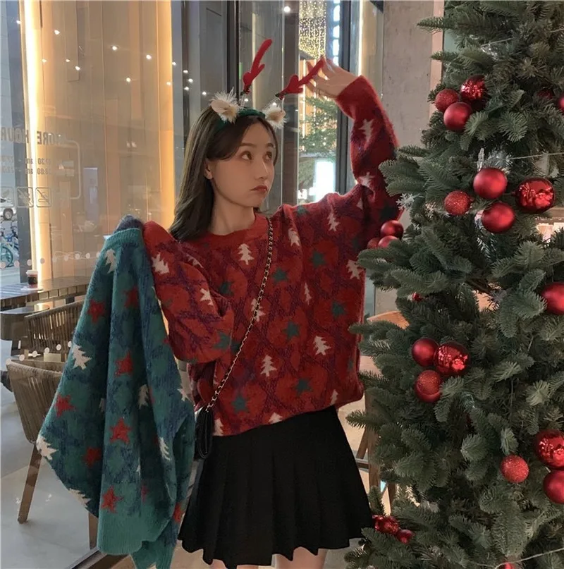 

Knitted Jumper Autumn Winter 2020 Tops O-neck Pullovers Casual Sweaters Women Shirt Long Sleeve Short Slim Sweater Girls Cloths