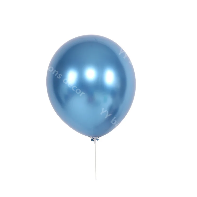 

DIY Macaroon Blue White Chrome Blue Latex Baby Shower Party Balloon Garland 1st Arch Backdrop for Birthday Wedding Party