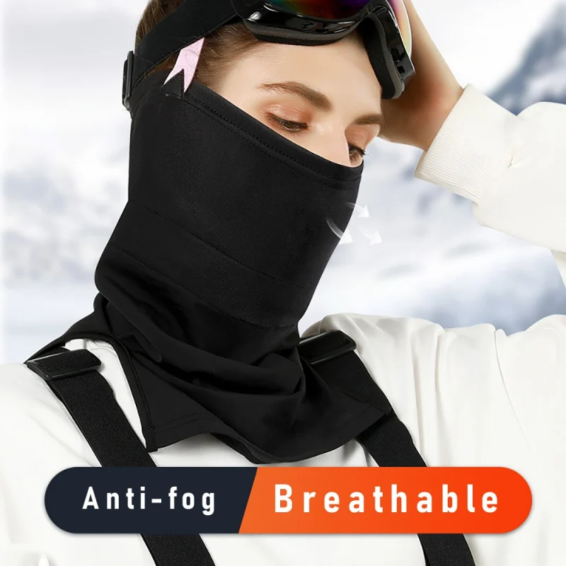 

Зимний флисовый чехол для лица, обогреватель для холодной погоды, гетра, ветрозащитный шарф для лица, велосипедная бандана для бега, катания...