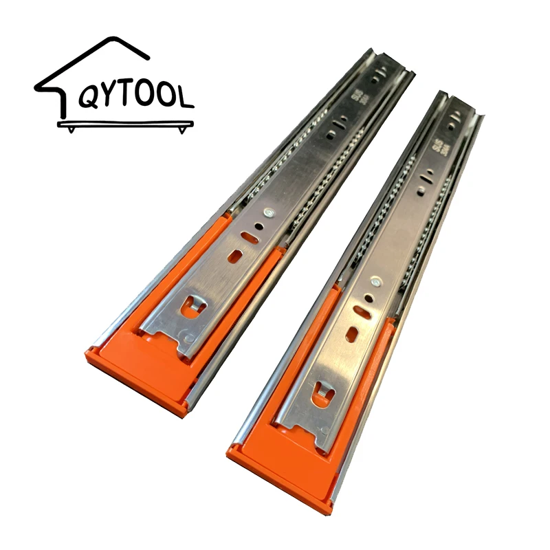 

Направляющие для выдвижных ящиков из нержавеющей стали, 45 мм