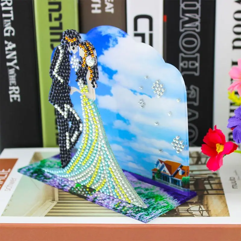 

lovers New 5D Diamond Painting Cross Stitch DIY Diamond Embroidery Round Beads