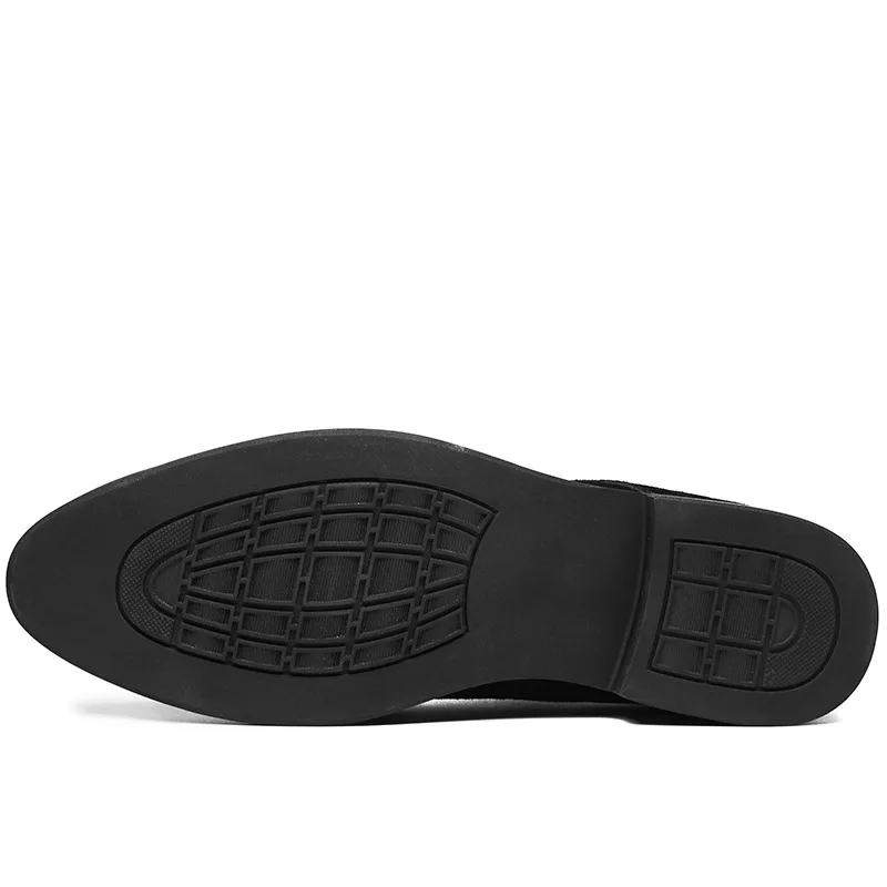 UPUPER Cow Suede Men's Leather Shoes Flat Comfortable Casual Oxfords Men Genuine Classic Sneakers Size 38-48 | Обувь