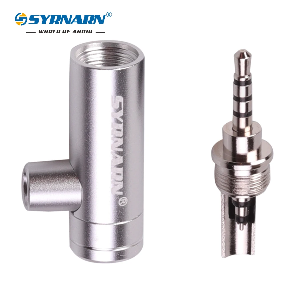 1 шт. Концевая вилка для наушников 2 5 мм 90 градусный правый угол l образный локоть с