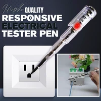 70 250v electrical tester pen waterproof induced voltage responsive tester screwdriver tool w probe indicator light test pencil