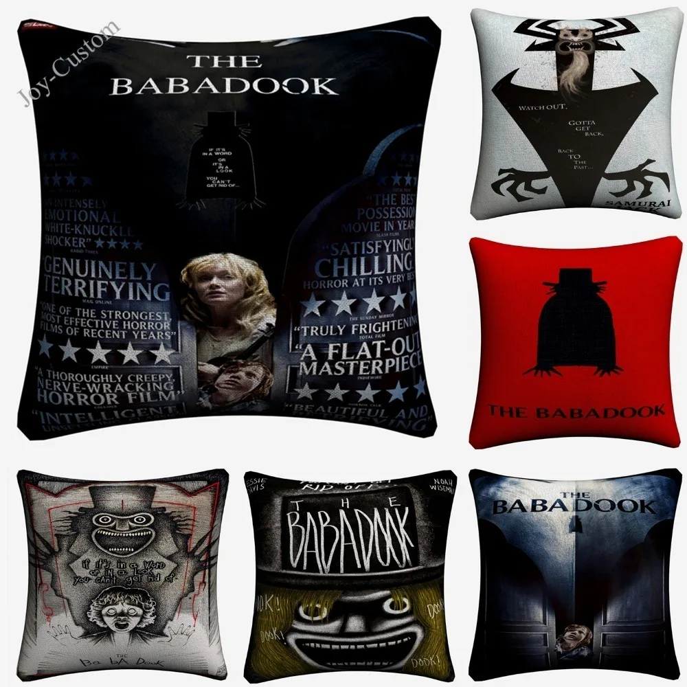 Babadook из фильма ужасов фотографии декоративное хлопковое белье Наволочка на