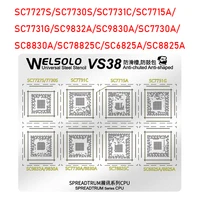 mechanic vs38 bga reballing stencil for sc7715asc7731gsc9832asc9830asc7730asc8830asc78825csc6825asc8825a sc cpu ic chip