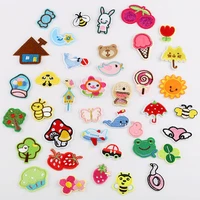 bees patches bee patch badges for clothes applique candy sequins iron on transfers clothing brooch animals sunflower flowers pvc