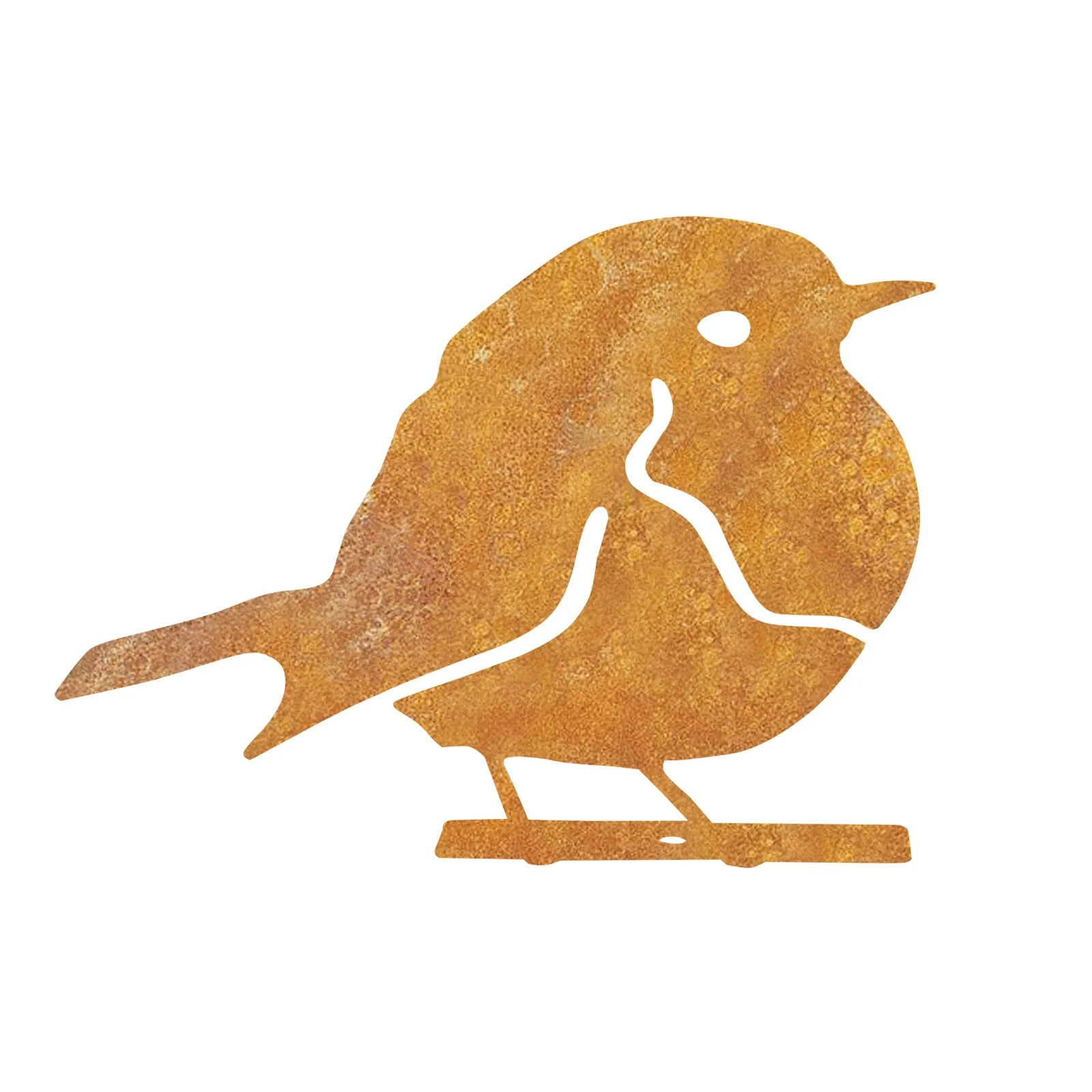 Rustys Металлическая Птица стальное украшение ржавая птица дикая искусство лесных