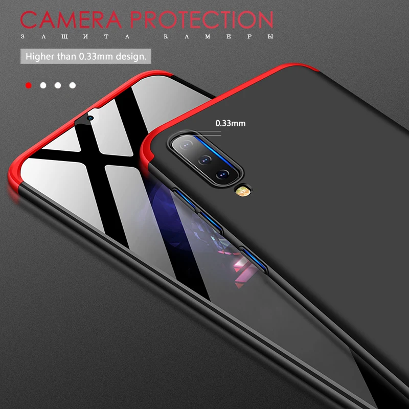 360 Full Protection Case For Samsung Galaxy S10 S9 S8 PIus S10E S6 S7 Edge J4 J6 J8 A6 A8 PIus A9 A7 2018 Note 8 9 10 Pro Cover