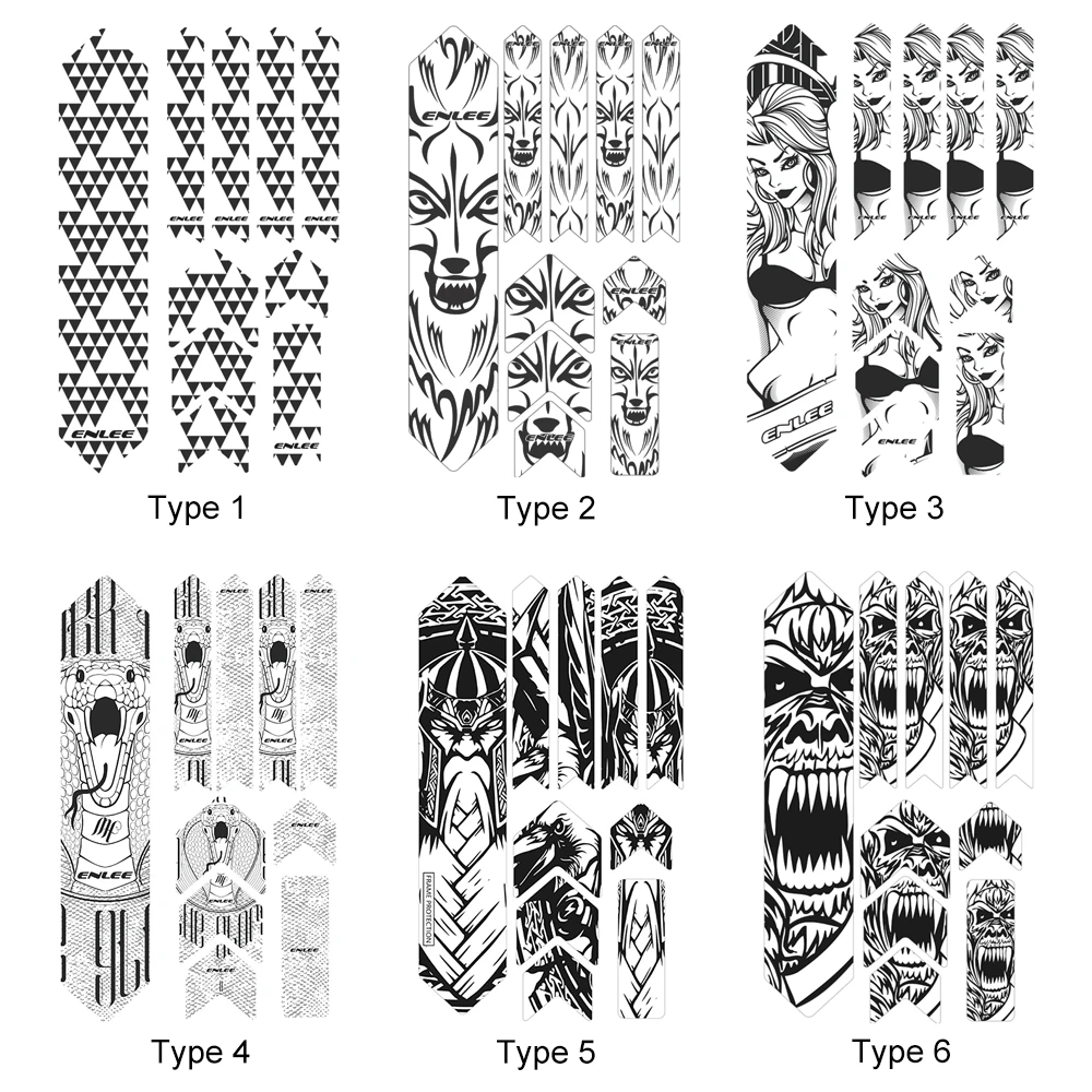 Светоотражающая лента велосипедная наклейка устойчивая к царапинам защита рамы