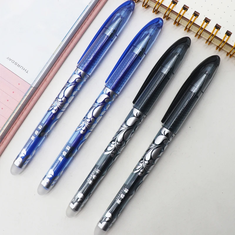 3/12 шт./компл. синие чернила стираемая ручка Канцелярия для учеников письменная