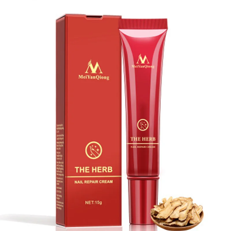 Восстанавливающий Крем для ногтей с натуральными травами крем против