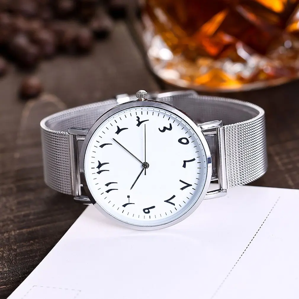 Браслет в стиле минимализма наручные часы для женщин сетка стальной ремешок