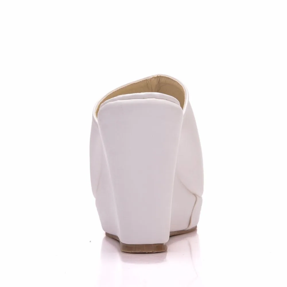 Women shoes Summer Fashion Leisure slipper women Fish Mouth high heel Sandals Thick Bottom Wedge Platform Beach Shoes