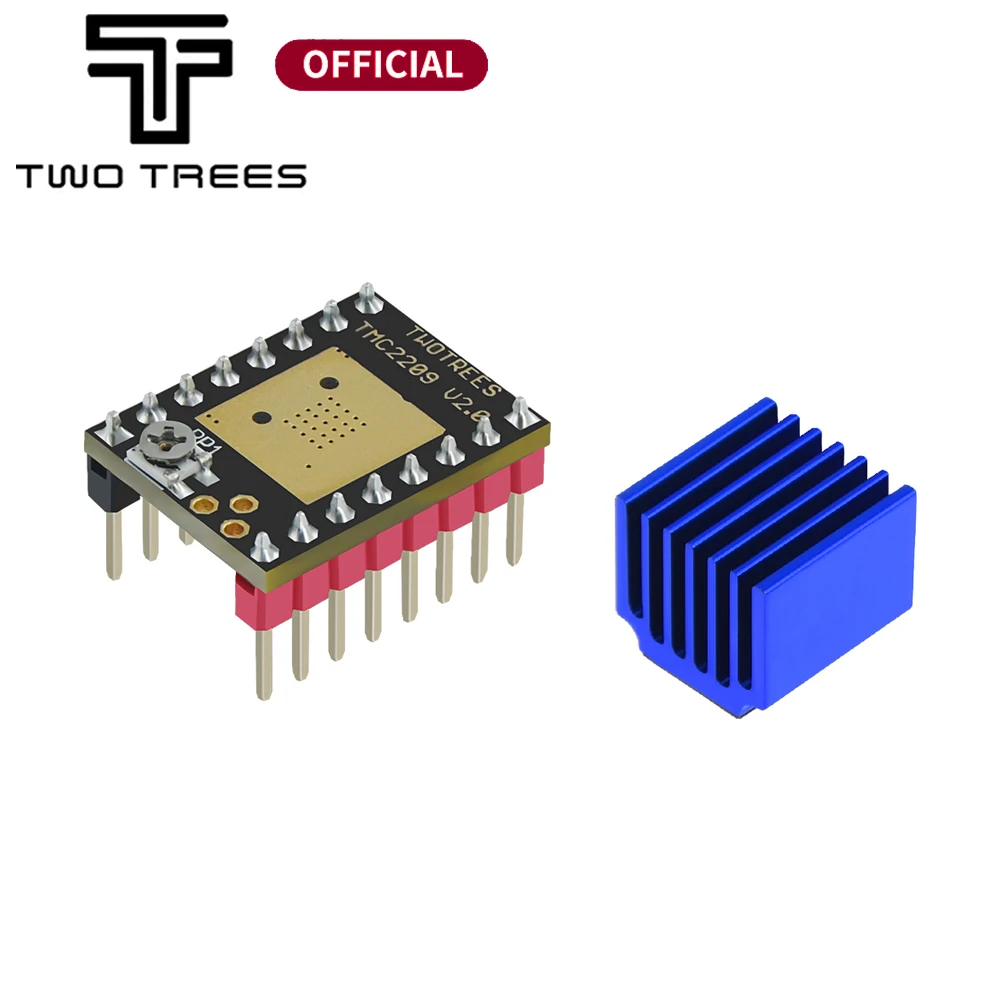 Драйвер шагового двигателя TMC2209 V2.0 TMC2208 ультратихий шаговый двигатель 2 5 А UART для