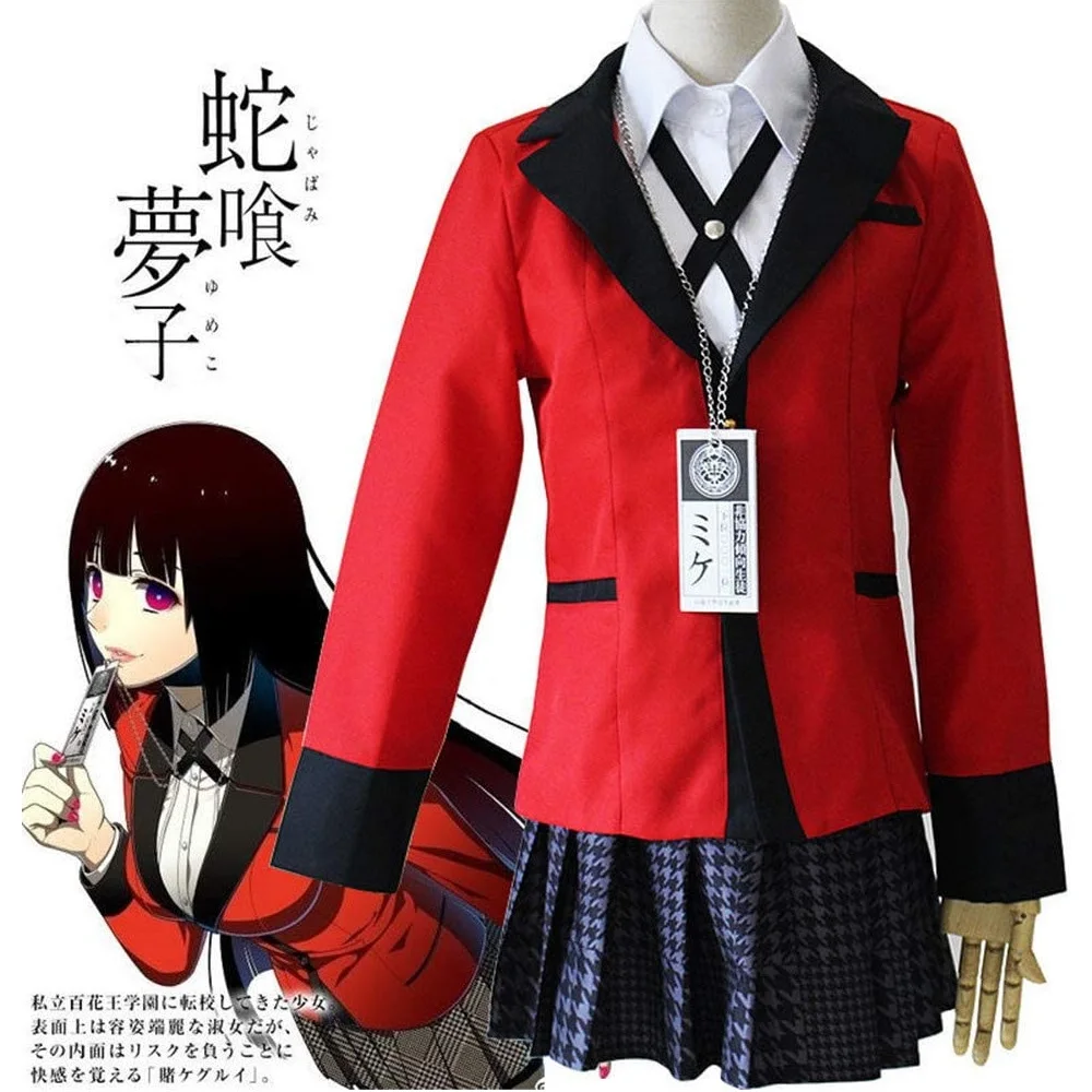 

Ожерелье Kakegurui Yumeko Jabami с подчиненным ID Meari Saotome Ryota сузуи Косплей акриловая нагрудная карточка 6*13 см