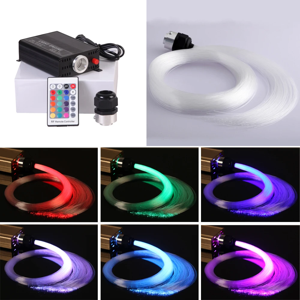 

Акция, бесплатная доставка, Rgb цветные Сменные светодиодсветодиодный потолочные звезды 16 Вт, оптоволоконные светильники с 0,75 150 шт., 1 10 шт., 2 ...