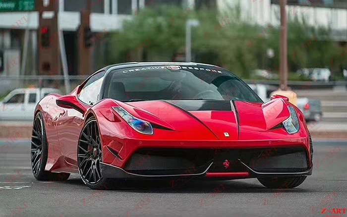 Z-ART модифицированный Комплект кузова для Ferrari 458 тюнинг тела комплект для Ferrari 458 ремонт тела комплект аэродинамическая настройка Комплект