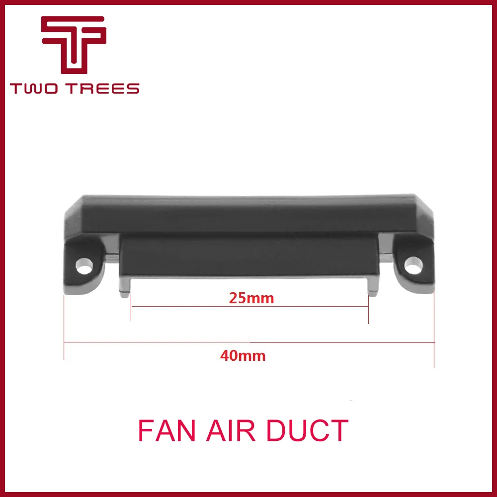 2 шт. 40 мм вентиляторный воздуховод Монтажный кронштейн DC 3D Детали