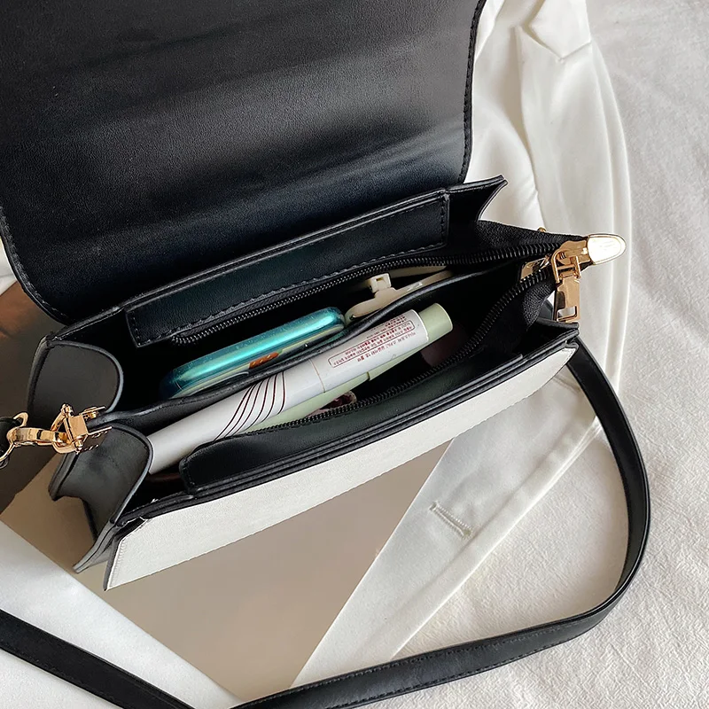 

Top BrandSnake Skin Pattern Shoulder Bag Fashion Leather Crossbody Bag Women 2021 Sac A Main Purses and Handbags Luxury Designer