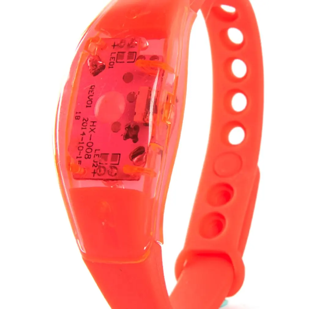 Регулируемый светодиодный браслет для езды на велосипеде ночного бега мужские и