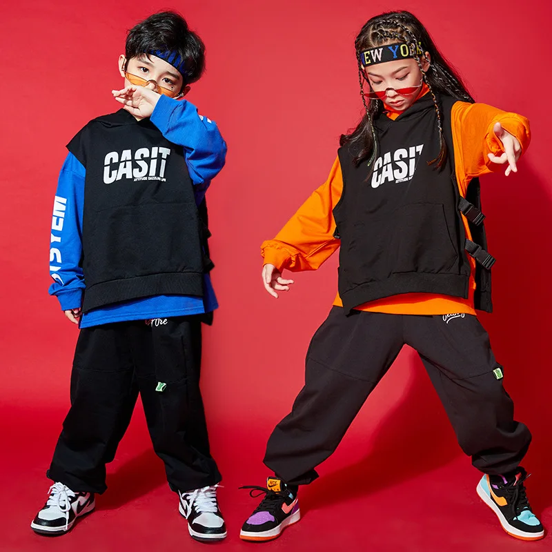 

Жилет детский для хип-хопа, для мальчиков и женщин