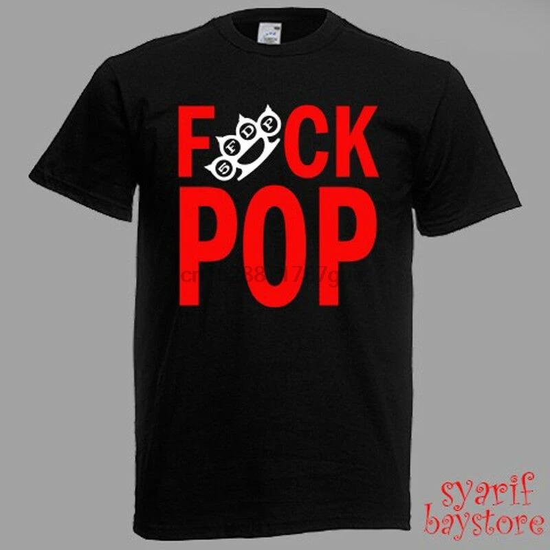 5FDP Fvck Поп Рок Группа Мужская Черная Футболка размер S M L XL 2XL 3XL|Мужские футболки| |