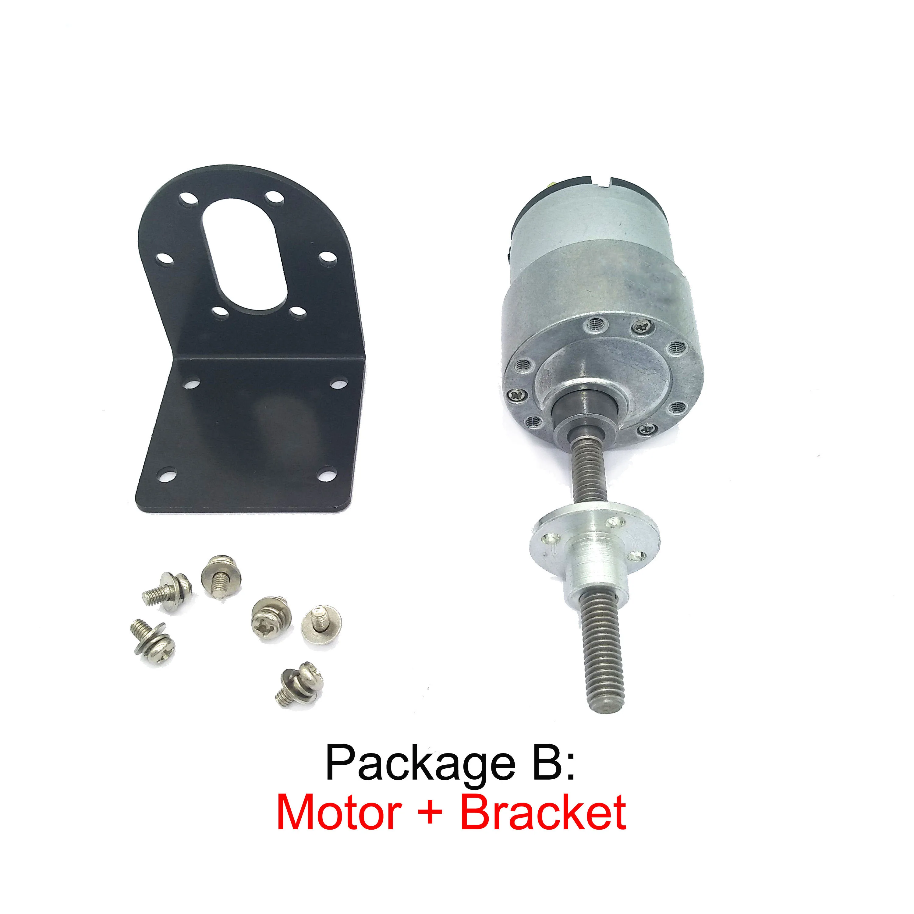 Электродвигатель длинный вал для мотора постоянного тока 6 в 12 В резьбовой
