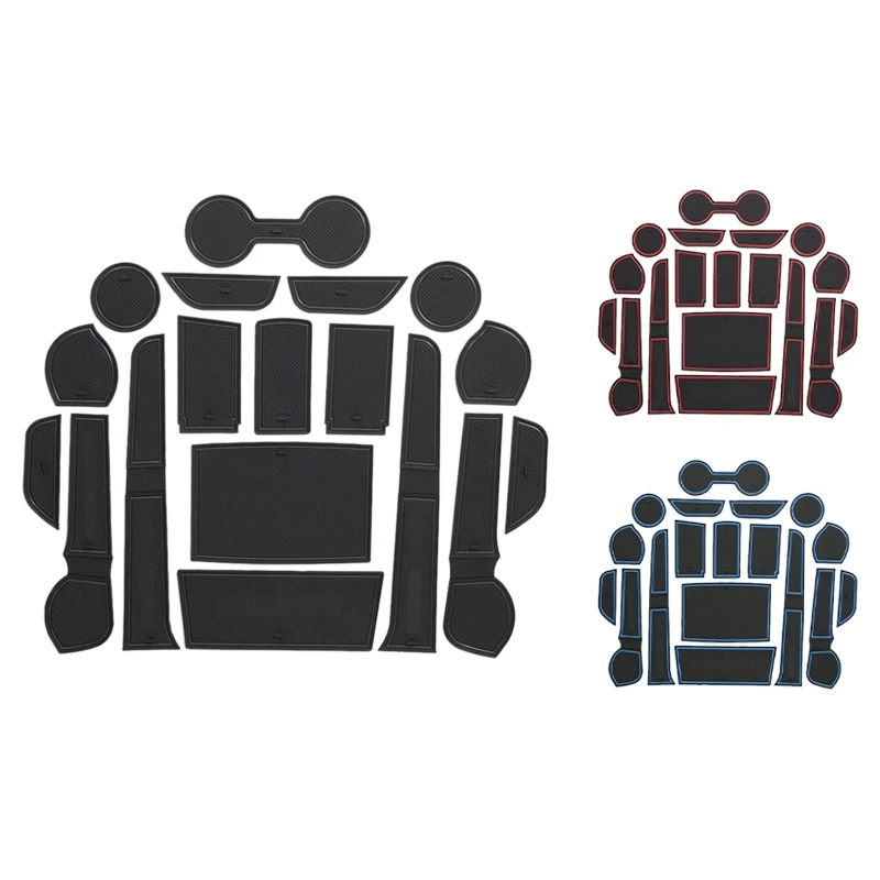 

Коврики для Toyota Hilux SR5 4X4 Hilux REVO Hi-Rider, Нескользящие Коврики для дверей и чашек, руководство пользователя, 15-18