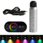 6 Вт RGB, устанавливаемый на крыше автомобиля Star светильник s звезда потолочный светильник Наборы светодиодный волоконно-оптический 2 м 0,75 мм 150  200 шт. оптического волокна с RF Управление светильник