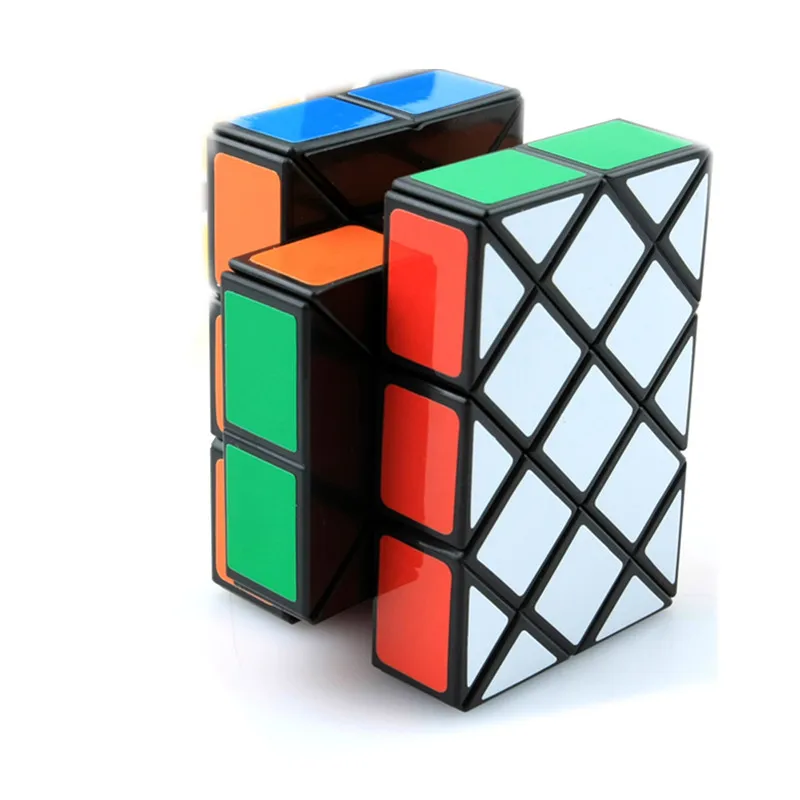 Новый длинный кубик Diansheng чехол 3x3x3 волшебный куб древняя двойная рыба скоростная