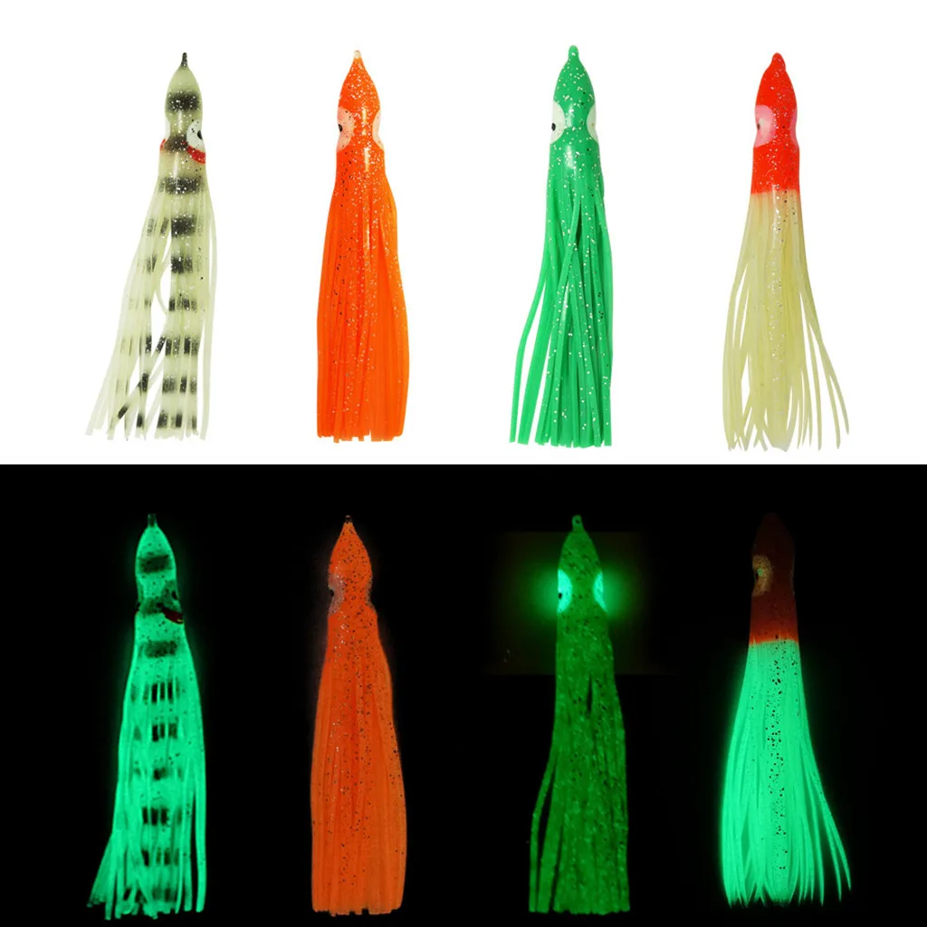 Новое поступление 2020 5 шт. для морской рыбалки кальмара осьминога юбки приманки