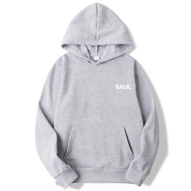 BALR/толстовка с принтом для мужчин и женщин; толстовки; сезон осень-зима; теплая толстовка с капюшоном; модные повседневные толстовки с капюшоном; Sudadera Hombre