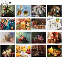 exquisite food handmade diy diamond painting modern floral sushi painting diamond mosaic embroidery home decoration one directio