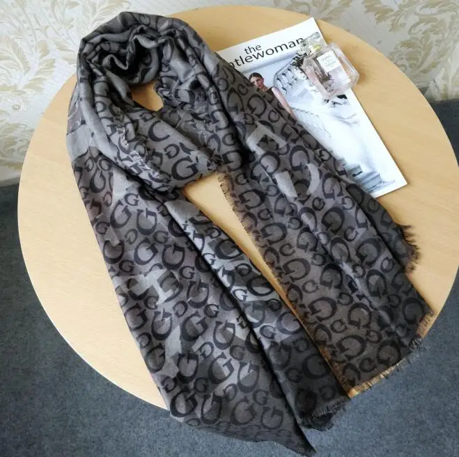 niemieckich marka odzieżowa dla kobiet wysokiej jakości szalik szaliki damskie, lato moda szaliki - Цвет: 90