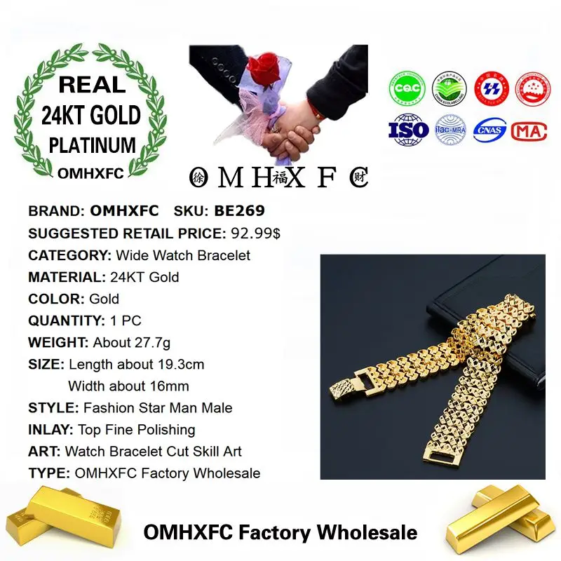 OMHXFC оптовая продажа европейские модные мужские вечерние часы на день рождения