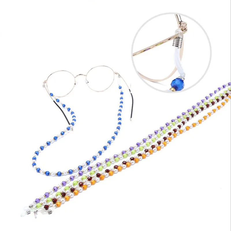 Шнур для очков ремешок под шею с бисером очков|Очки аксессуары| |
