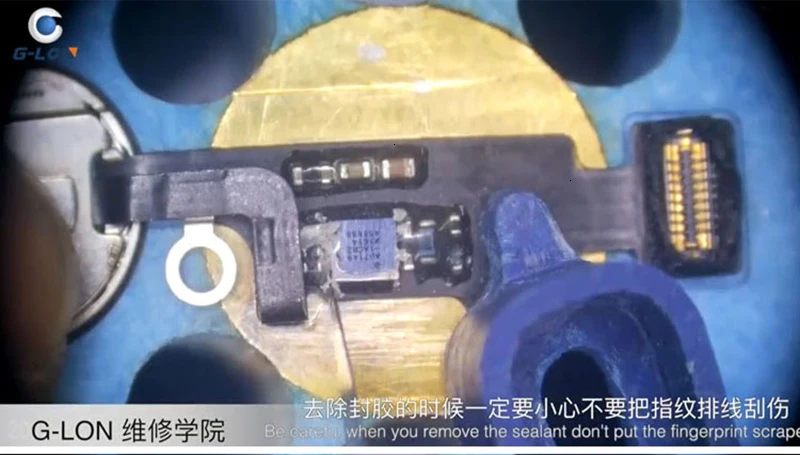G-lon U10 отпечатков пальцев IC для iPhone 7 7Plus ремонт отпечатков пальцев проблема возврата
