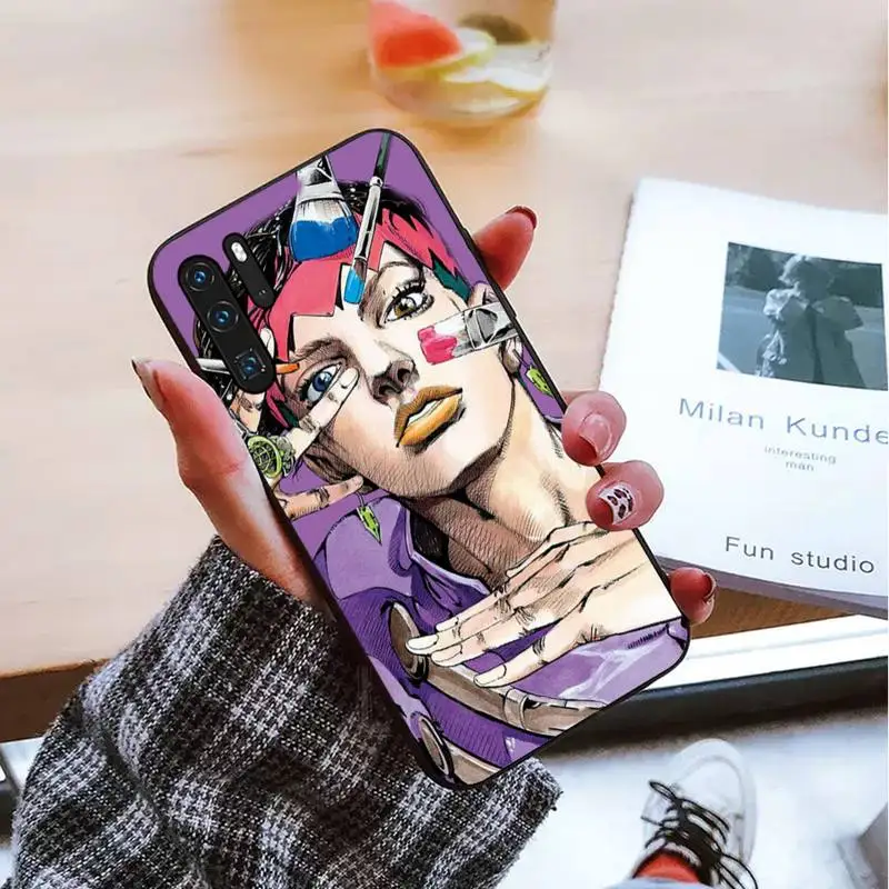 

Cartoon JoJo Bizarre Adventure Phone Case For Huawei P9 P10 P20 P30 Pro Lite smart Mate 10 Lite 20 Y5 Y6 Y7 2018 2019