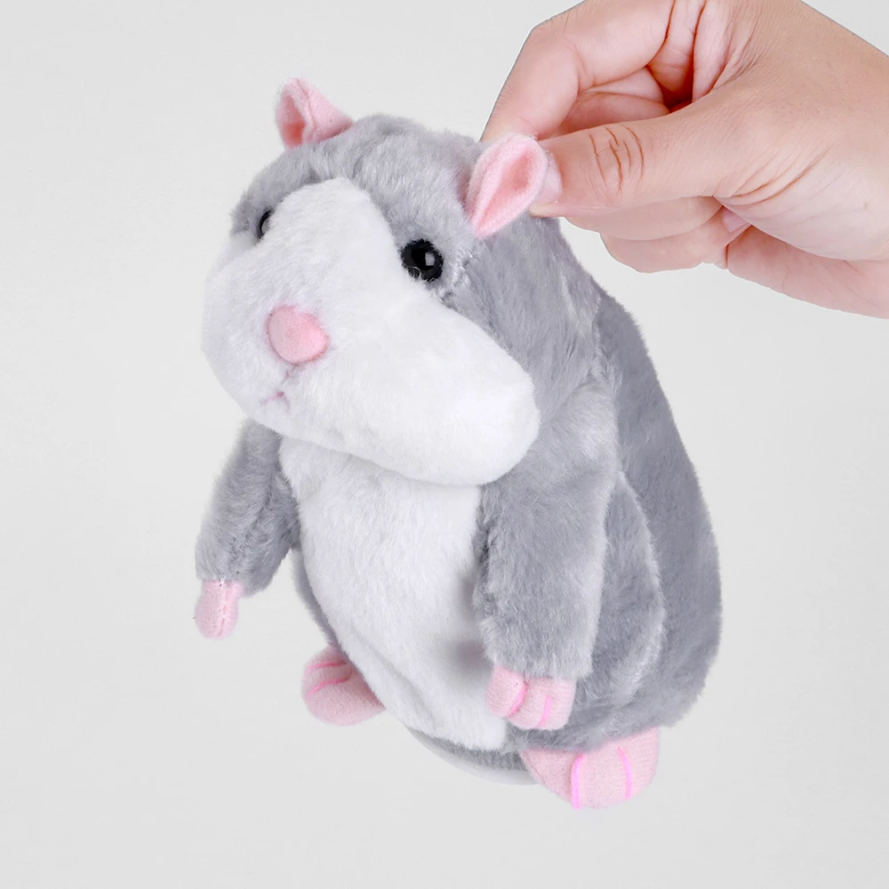 Маленький говорящий хомяк Enjoybay детская мышь плюшевая игрушка мягкие животные