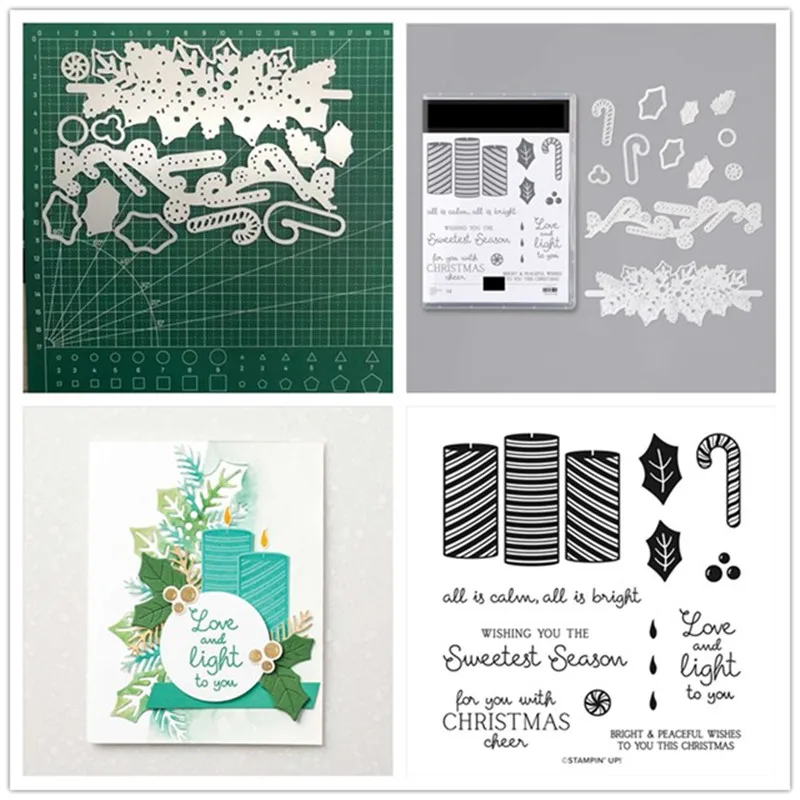 

Metal Cutting Dies and Stamps Stencils For DIY Scrapbooking Photo Album Decor Die Cut Embossing Paper Card Making