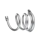 Шланг для душа, 1,523 м, из ПВХ, гладкий, утолщенный, с защитой от намотки