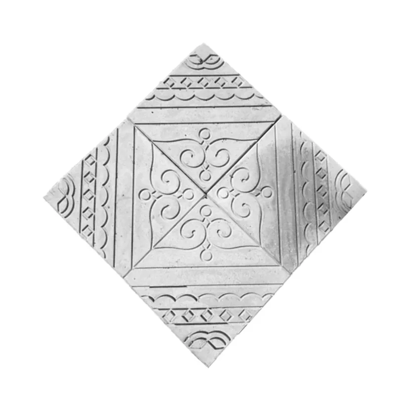 Квадратная пластиковая форма для тротуара сада дороги DIY инструмент